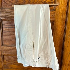 Men’s Polo Ralph Lauren casual pants 40w 32L. Stone color.